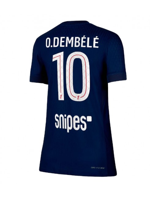 Paris Saint-Germain Ousmane Dembele #10 Zenski Domaci Dres 2025-26 Kratak Rukavima Paris Saint-Germain Ousmane Dembele #10 Zenski Domaci Dres 2025-26 Kratak Rukavima